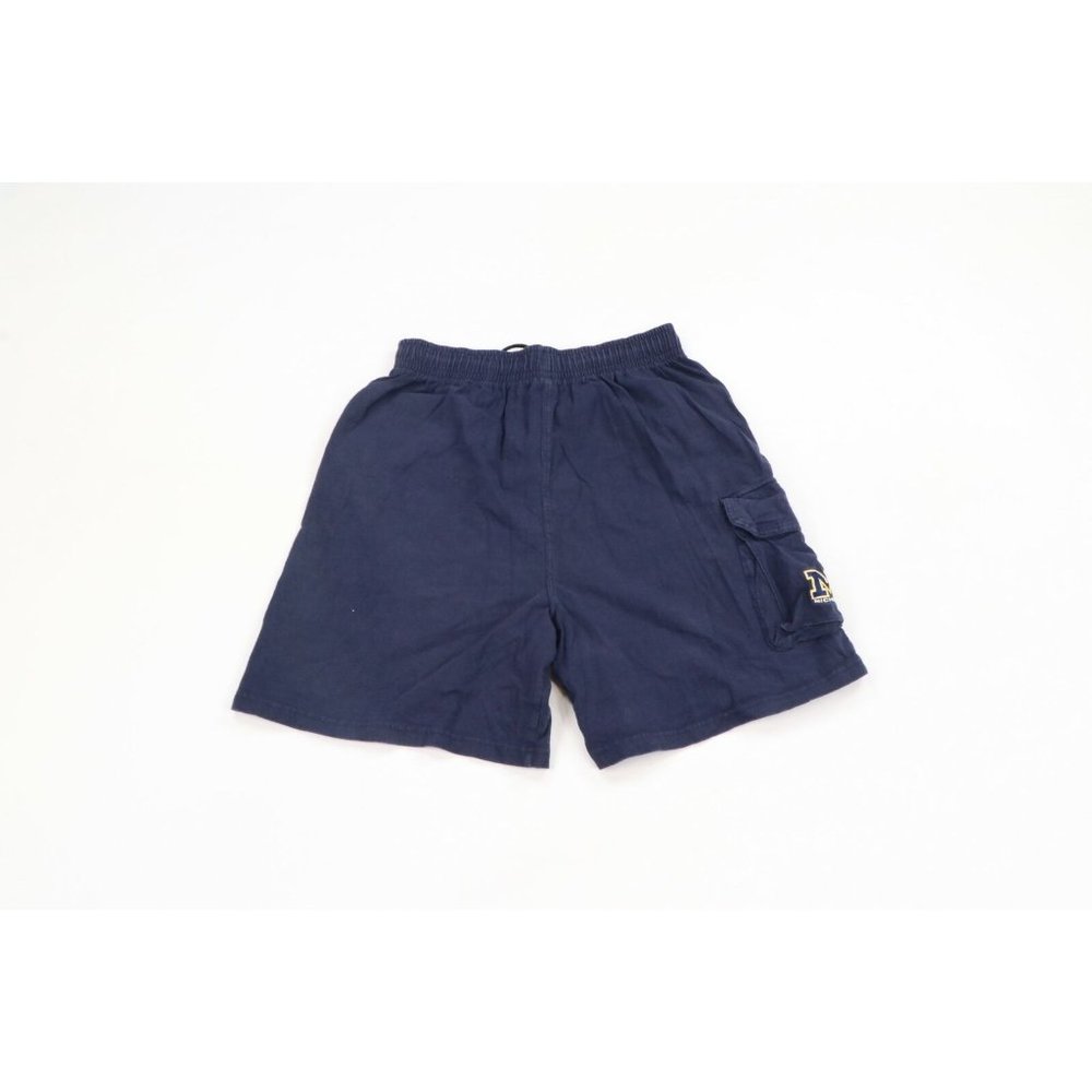 Vintage 90s And1 Basketball Mens XL Faded University of Michigan Cargo Shorts